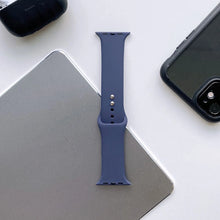 Заредете изображение във визуализатора на галерията – Tech-Protect IconBand for Apple Watch 4 / 5 / 6 / 7 / 8 / 9 / SE / Ultra 1 / 2 (42/44/45/49 mm) - blue

