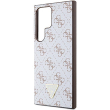 Заредете изображение във визуализатора на галерията – Guess 4G Triangle case for Samsung Galaxy S24 Ultra - white

