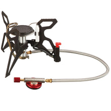Заредете изображение във визуализатора на галерията – Tourist stove with gas heater and piezo igniter SPIDER PRO 3kW
