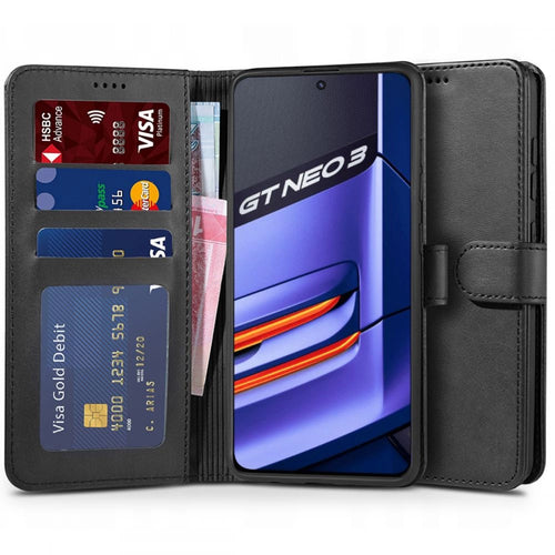 Tech-Protect Wallet case for Realme GT Neo 3 - black