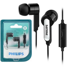 Заредете изображение във визуализатора на галерията – Wired earphones with microphone PHILIPS SHE1405BK/10 black
