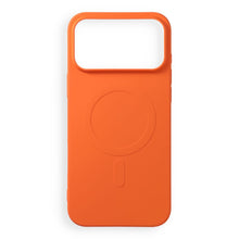 Заредете изображение във визуализатора на галерията – Case for iPhone 18 Pro Max / 17 Pro Max Silicone Mag Cover compatible with MagSafe (big hole) orange
