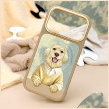 Заредете изображение във визуализатора на галерията – NIMMY case GENTLE PETS SERIES DOG compatible with MagSafe for IPHONE 18 Pro Max/17 Pro Max brown
