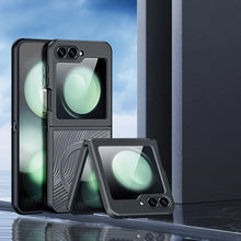 Заредете изображение във визуализатора на галерията – Dux Ducis Aimo Mag case for Samsung Galaxy Z Flip 6 - black
