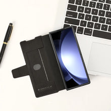 Заредете изображение във визуализатора на галерията – Nillkin Aoge Leather Case for Samsung Galaxy Z Fold 6 5G - black
