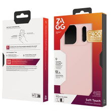 Заредете изображение във визуализатора на галерията – ZAGG case MANHATTAN SNAP compatible with MagSafe for IPHONE 17 Pro pink blush
