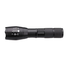 Заредете изображение във визуализатора на галерията – Flashlight LED with telescoping zoom black
