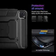 Заредете изображение във визуализатора на галерията – Spigen Rugged Armor Pro case for iPad Pro 11" 2024 - black
