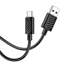 Заредете изображение във визуализатора на галерията – Cable USB A to USB C Hoco 3A 2 m X88 black
