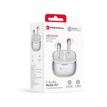 Заредете изображение във визуализатора на галерията – Forcell F-Audio Pulse Air ENC Wireless In-Ear TWS Earbuds silver
