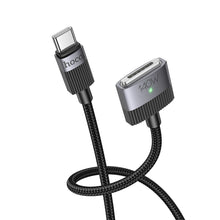 Заредете изображение във визуализатора на галерията – Cable USB C to Mag3 Hoco 5A 140W magnetic 1,8 m U141 black
