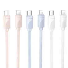 Заредете изображение във визуализатора на галерията – HOCO cable Type C to Lightning PD 27W X114 1 m pink
