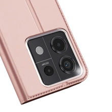 Заредете изображение във визуализатора на галерията – Dux Ducis Skin Pro case with flap and card slot for Xiaomi Redmi Note 13 Pro 5G - pink
