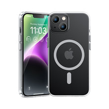 Заредете изображение във визуализатора на галерията – Benks Magnetic Crystal Case for Iphone 15 Plus transparent
