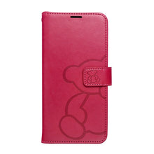 Заредете изображение във визуализатора на галерията – MEZZO Book case for SAMSUNG A57 5G teddy bear magenta
