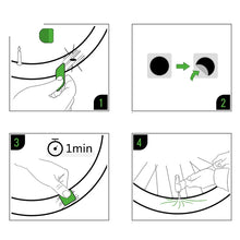 Заредете изображение във визуализатора на галерията – Rockbros GJ2001 repair kit for bicycle inner tubes - translucent

