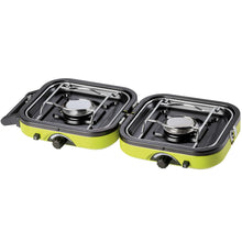 Заредете изображение във визуализатора на галерията – DUAL COMPACT + GRILL double camping stove
