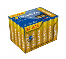 Заредете изображение във визуализатора на галерията – VARTA alkaline battery R3 (AAA) Longlife 24 pcs 
