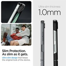 Заредете изображение във визуализатора на галерията – Spigen Airskin Pro case for Samsung Galaxy Z Flip 5 - black
