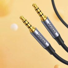 Заредете изображение във визуализатора на галерията – Ugreen AV183 cable 10648 mini jack 3.5mm / mini jack 3.5mm 1m - gray
