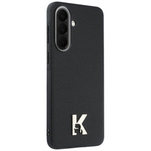 Заредете изображение във визуализатора на галерията – KARL LAGERFELD case for SAMSUNG A37 KLHCSA375PGFKHGK (PU W/ KHEAD LOGO BLACK ) black
