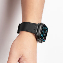 Заредете изображение във визуализатора на галерията – FORCELL F-DESIGN FA21 eco leather strap for APPLE Watch 38 / 40 / 41 mm black
