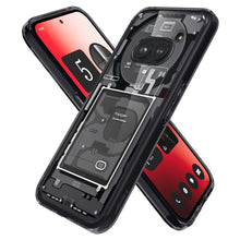 Заредете изображение във визуализатора на галерията – Spigen Ultra Hybrid Case for Nothing Phone 2A - Dark Gray (Zero One Pattern)
