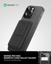 Заредете изображение във визуализатора на галерията – Amazing Thing Marsix Pro Mag Wallet CHMPMBK black
