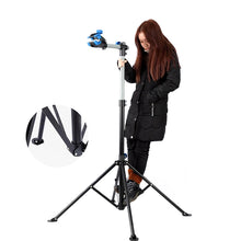 Заредете изображение във визуализатора на галерията – Rockbros MP-02 floor service stand for bicycles with knobs - black
