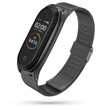 Заредете изображение във визуализатора на галерията – Tech-Protect MilaneseBand strap for Xiaomi Mi Smart Band 7 / 7 NFC - black
