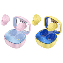 Заредете изображение във визуализатора на галерията – HOCO wireless earphones bluetooth TWS for kids EW111 pink
