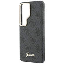 Заредете изображение във визуализатора на галерията – GUESS case for SAMSUNG S26 Ultra GUHMS26L5P4FWMSK (4G Script MagSafe) black
