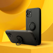 Заредете изображение във визуализатора на галерията – SILICONE RING case for IPHONE 17 Pro Max black
