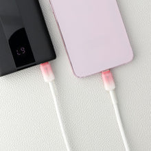 Заредете изображение във визуализатора на галерията – FORCELL F-ENERGY C357 cable Type C to Type C QC4.0 PD 5A 100W Gradient 1 m white
