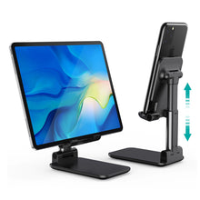 Заредете изображение във визуализатора на галерията – Choetech H88-BK foldable stand for a phone or tablet - black
