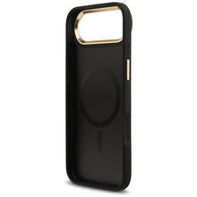 Заредете изображение във визуализатора на галерията – GUESS case for IPHONE 17 Air compatible with MagSafe GUHMP17MP4MSEGCK (PU 4G W/ Classic) black
