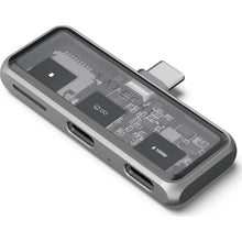 Заредете изображение във визуализатора на галерията – Adapter HUB 3in1 USB C Satechi Mobile XR ST-HXRSDM space gray
