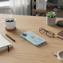 Заредете изображение във визуализатора на галерията – Case for iPhone 17 Flexline Mag Cover compatible with MagSafe green
