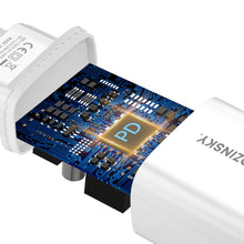 Заредете изображение във визуализатора на галерията – Wozinsky WGWCCW 20W USB-C wall charger - white
