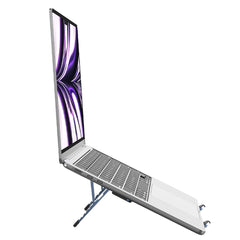 Сгъваема стойка за бюро за лаптоп / таблет Forcell F-Grip Fold Stand H Pro - сива