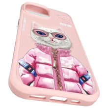 Заредете изображение във визуализатора на галерията – NIMMY case COOL&amp;CUTE 2.0 Cat for IPHONE 15 pink
