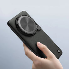 Заредете изображение във визуализатора на галерията – Nillkin CamShield Prop Leather Magnetic Case for Xiaomi 14 Ultra - black
