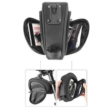 Заредете изображение във визуализатора на галерията – Rockbros C40 bicycle bag under the saddle - black
