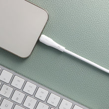 Заредете изображение във визуализатора на галерията – FORCELL F-ENERGY C346 cable Type C to Lightning PD 3A 27W Silicone 1 m white
