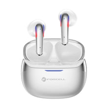 Заредете изображение във визуализатора на галерията – Forcell F-Audio Pulse Air ENC Wireless In-Ear TWS Earbuds silver
