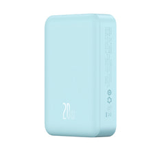 Заредете изображение във визуализатора на галерията – Baseus Magnetic Mini 20000 mAh 20W Powerbank - blue + USB-C / USB-C cable

