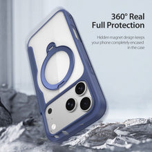 Заредете изображение във визуализатора на галерията – DUX DUCIS case SKIN X PRO compatible with MagSafe for iPhone 18 Pro Max / 17 Pro Max (Open Ring Version) blue
