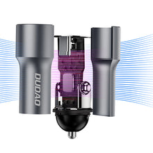 Заредете изображение във визуализатора на галерията – Dudao R14 USB-C 30W PD car charger - silver
