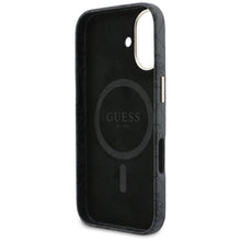 Заредете изображение във визуализатора на галерията – GUESS case for IPHONE 17 compatible with MagSafe GUHMP17S5P4FWMSK (PU FW 4G Script) black
