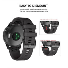 Заредете изображение във визуализатора на галерията – Tech-Protect Smooth case for Garmin Fenix ​​5 / 6 / 6 Pro / 7 - black
